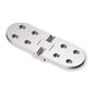 Stainless steel flush hinge