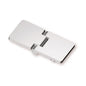 Stainless steel flush hinge