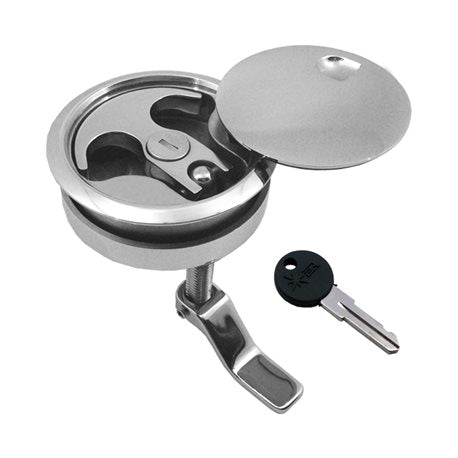 Stainless steel hatch lock
