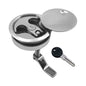 Stainless steel hatch lock