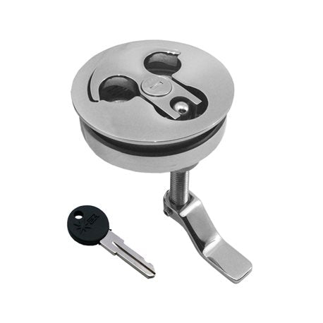 Stainless steel hatch lock