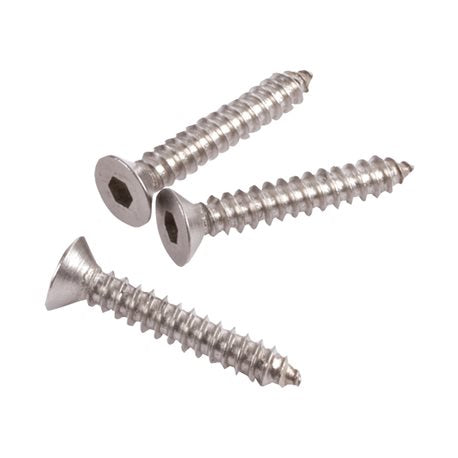 Stainless steel self-threading