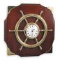 Steering wheel with clock