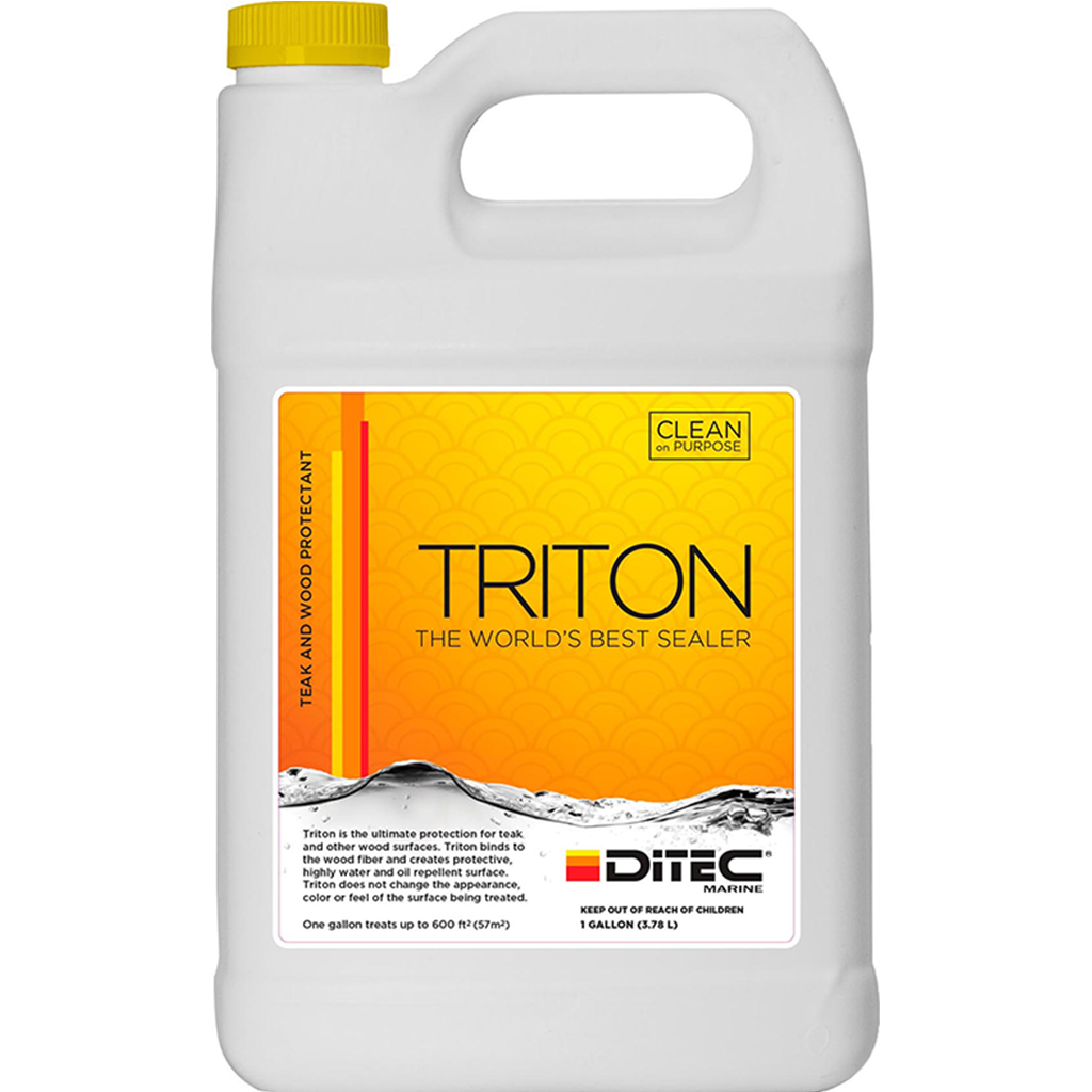 TRITON 2.0 - Teak and Wood Protectant, Creates a Highly Water, Oil and Dirt Repellent Surface