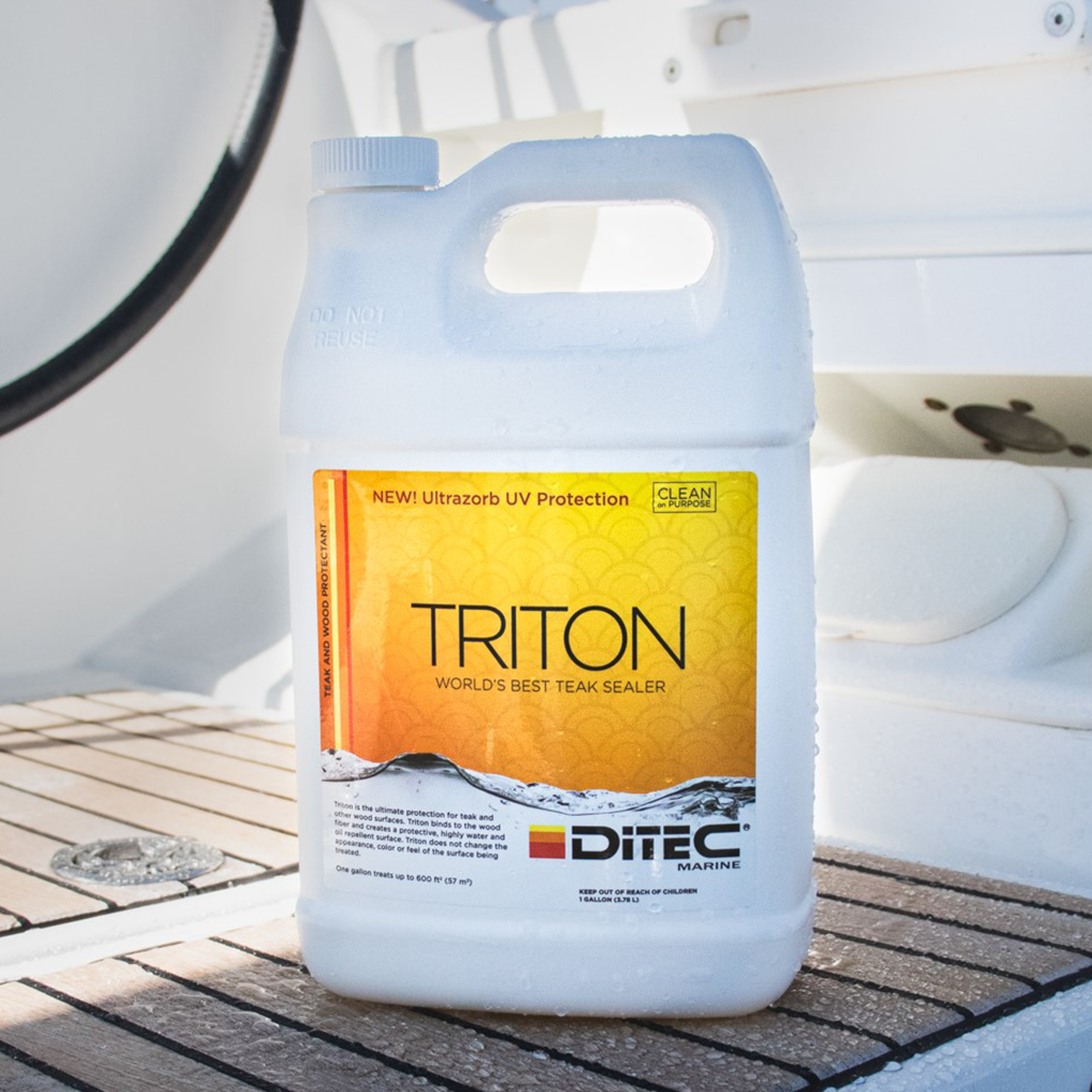 TRITON 2.0 - Teak and Wood Protectant, Creates a Highly Water, Oil and Dirt Repellent Surface